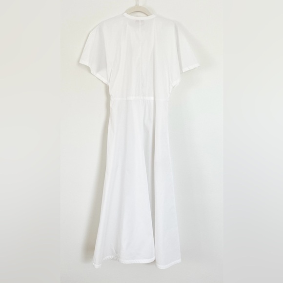 NEW Altuzarra Rhodea Poplin Midi Dress Size 38 French 6 US - Picture 7 of 8